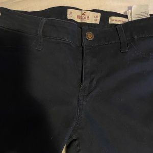 Hollister blue low curvy skinny jeans